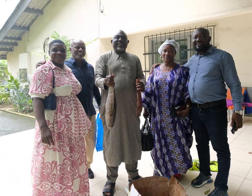 KASSOGUÉ DAOUDA reçoit la délégation de la Coopérative Espoir de San Pedro