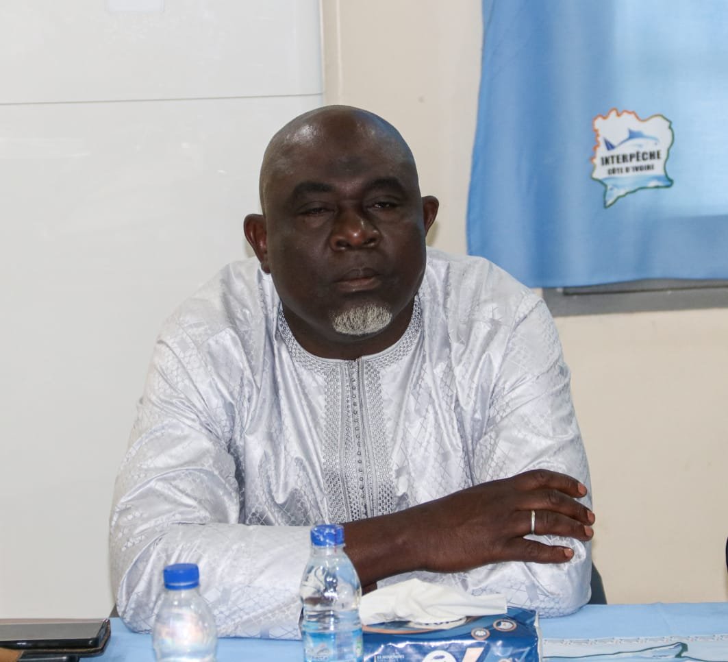 Terminal San Pedro — Dr Kassogué Daouda, PCA d'Interpêche-CI, lors de la séance d'échanges